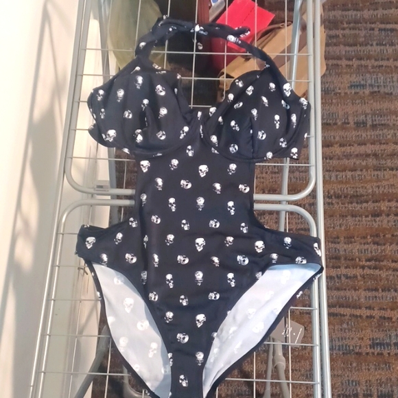 Killstar Rebel Fate swimsuit XXL NWT - Picture 3 of 4